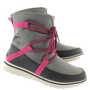 Sorel Cozy Explorer Waterproof Gray Boots 10.5M